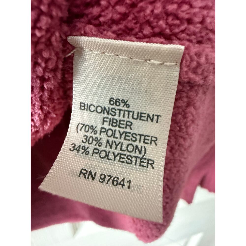 J Jill Chenille Turtleneck Sweater Pink Mauve Rose Womens Medium Y2K Cozy Soft - Picture 5 of 5